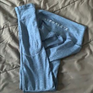 Alphalete Blue Revival leggings
